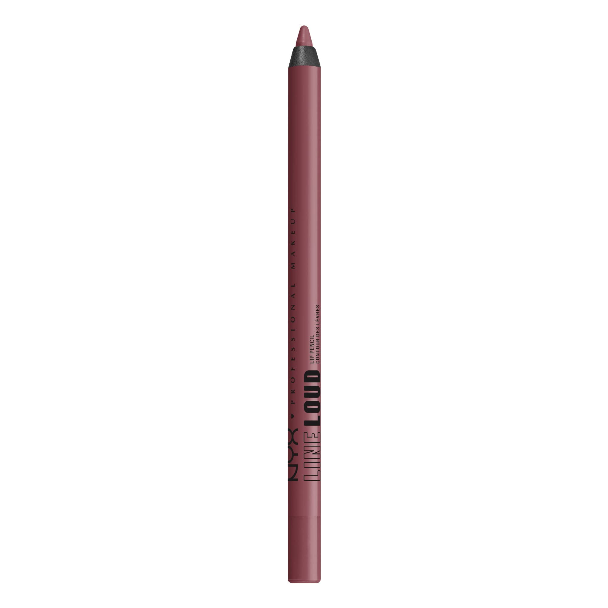 NYX PROFESSIONAL MAKEUP Line Loud Lip Liner, Longwear and Pigmented Lip Pencil with Jojoba Oil & Vitamin E - Magic Maker (Dusty Nude Mauve)